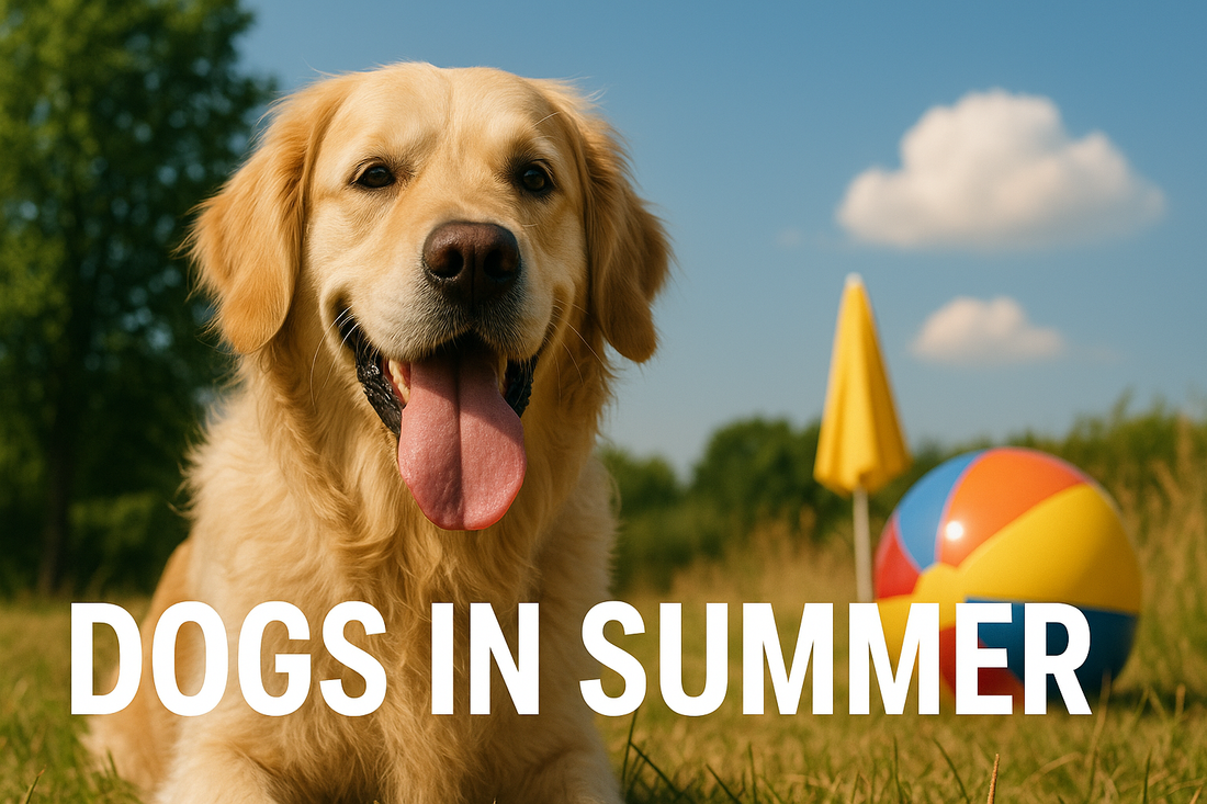 Our furry friend is soaking up the sun â the perfect summer vibe! âď¸đś #flipnfetch