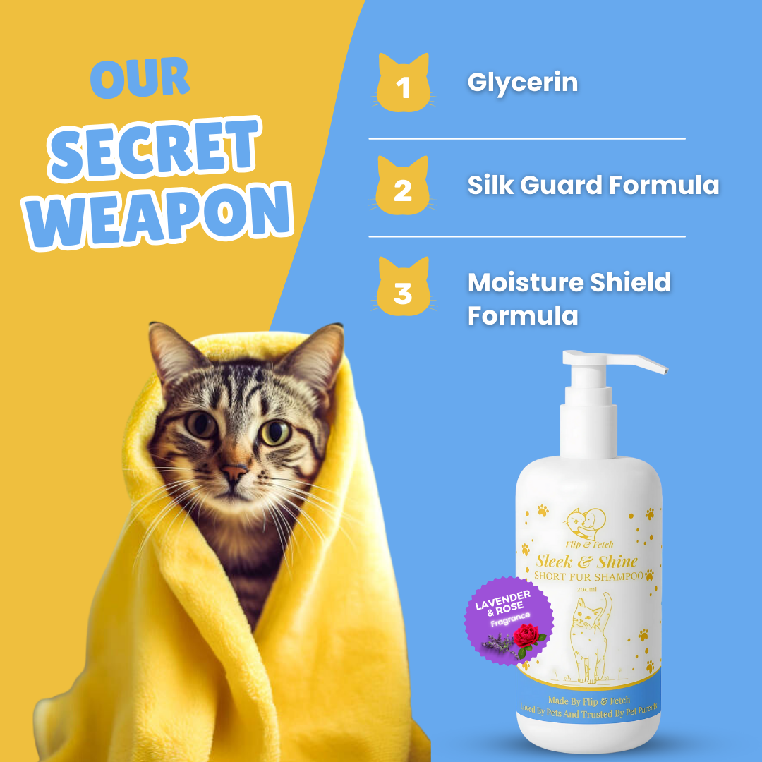 Sleek & Shine - Short Fur Cat's Shampoo