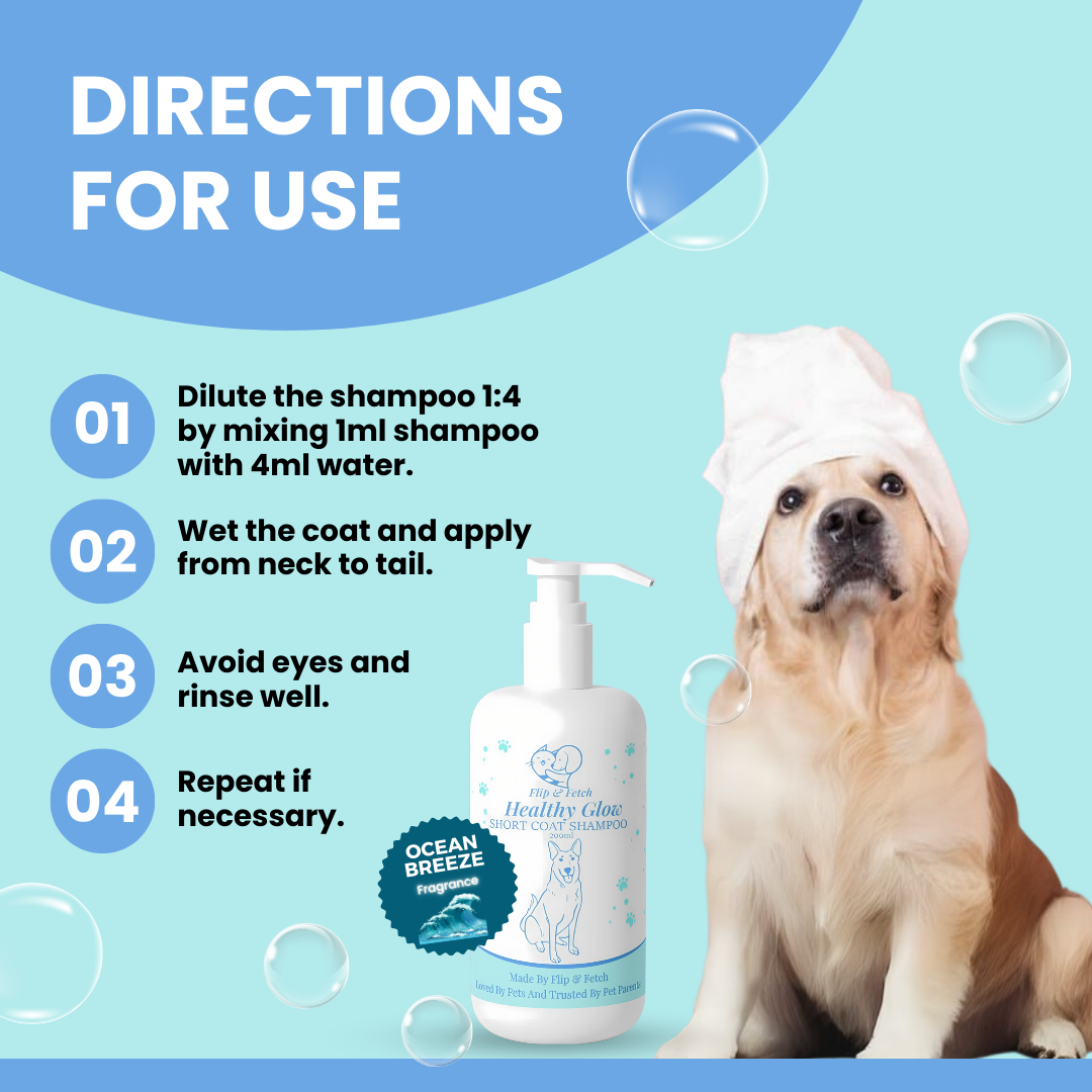 Healthy Glow - Short Coat Dog's Shampoo