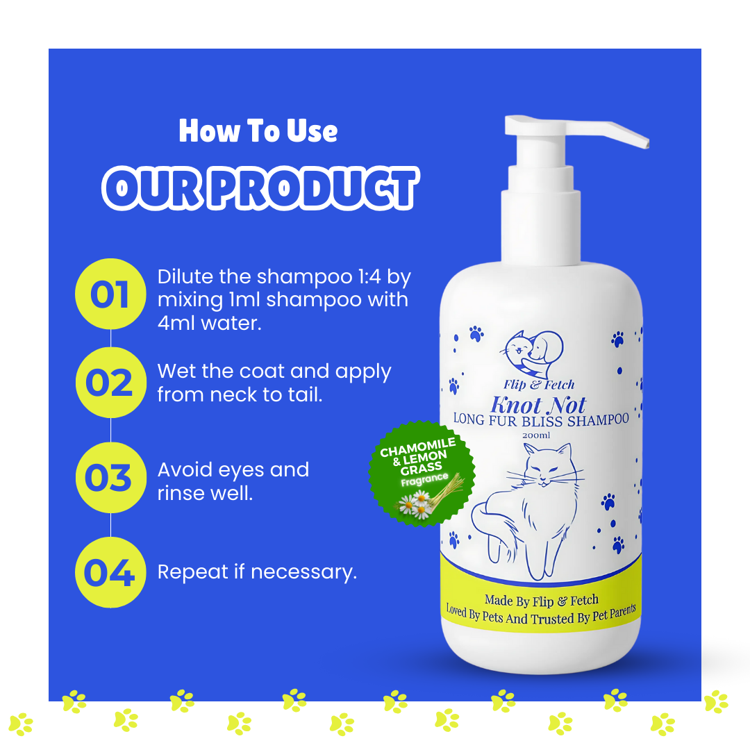 Knot Not! - Long Fur Bliss Cat's Shampoo