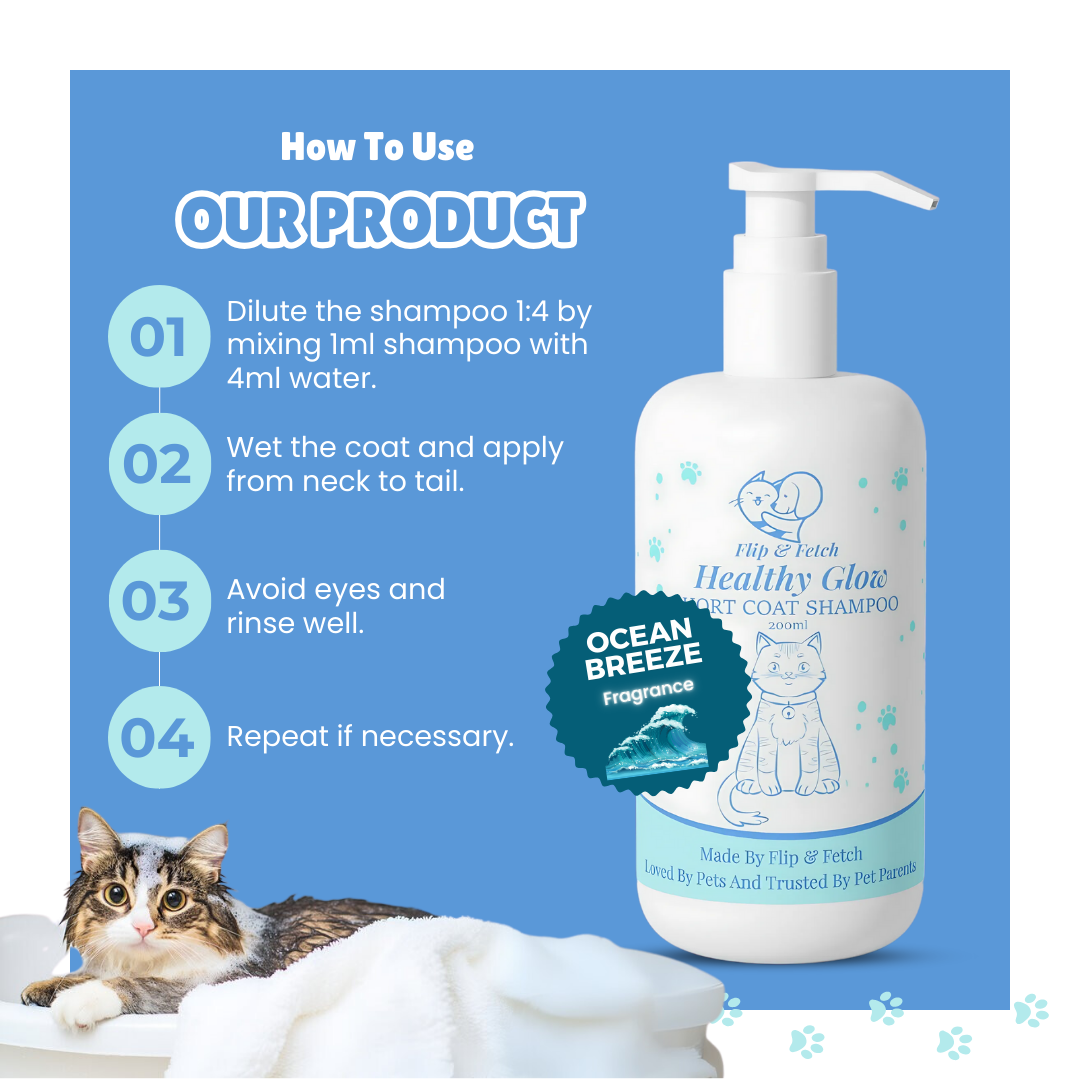 Healthy Glow - Short Coat Cat's Shampoo