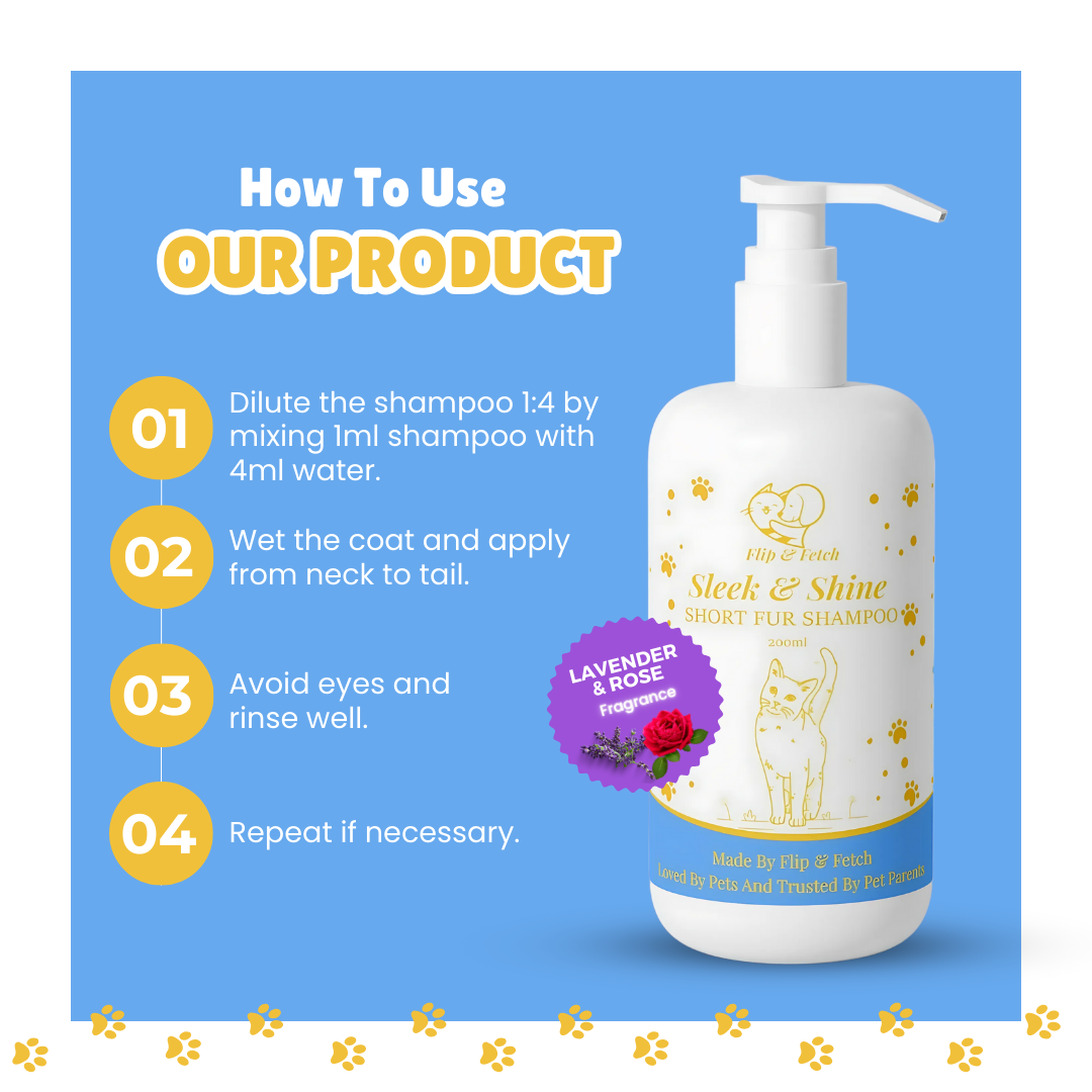 Sleek & Shine - Short Fur Cat's Shampoo