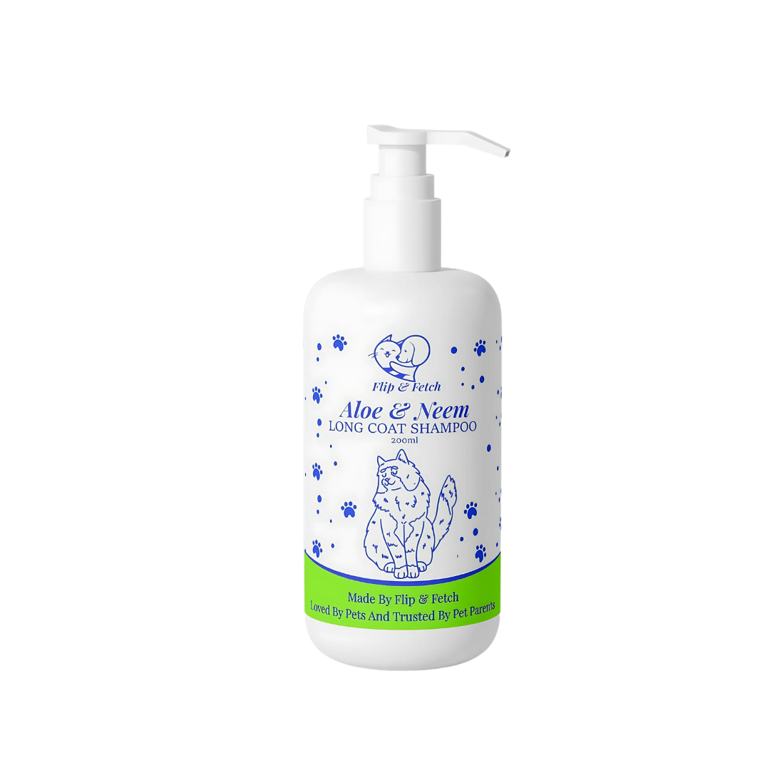 Aloe & Neem Pampering - Long Coat Cat's Shampoo with Conditioner