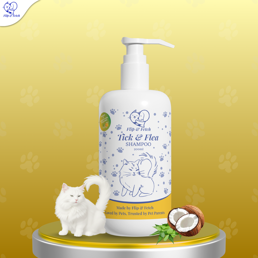 Tick & Flea Cat's Shampoo – Flip & Fetch