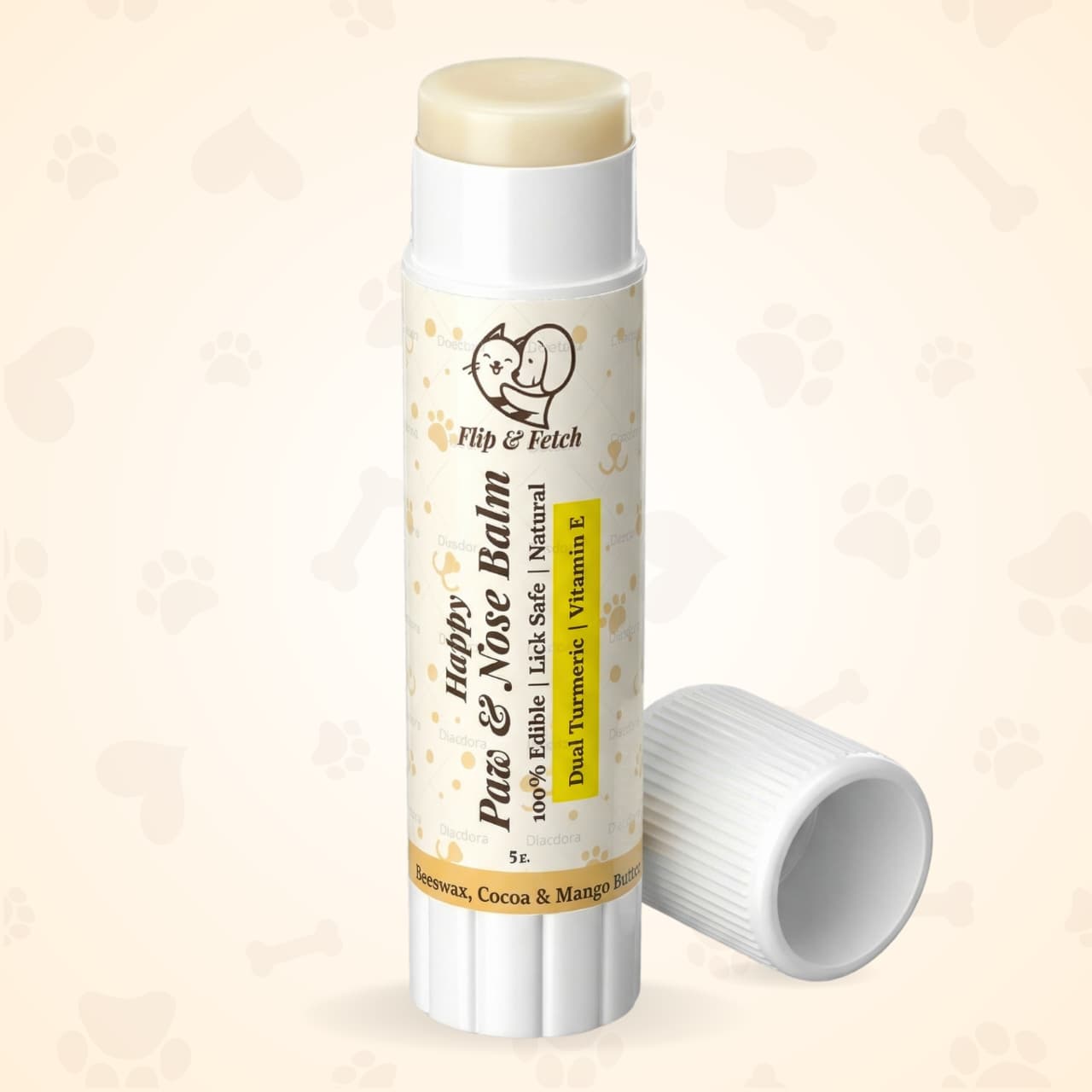 Happy Paw & Nose Balm – 100% Natural, Lick-Safe Protection (5g)